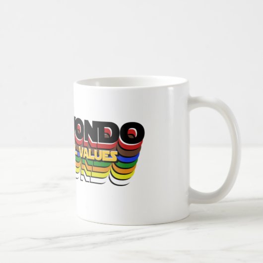 Mug Valeurs traditionnelles TaeKwonDo (Droite)