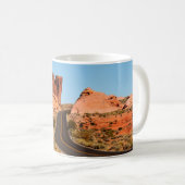 Mug Vallée de feu Parc d'état Nevada Amérique USA (Devant droit)