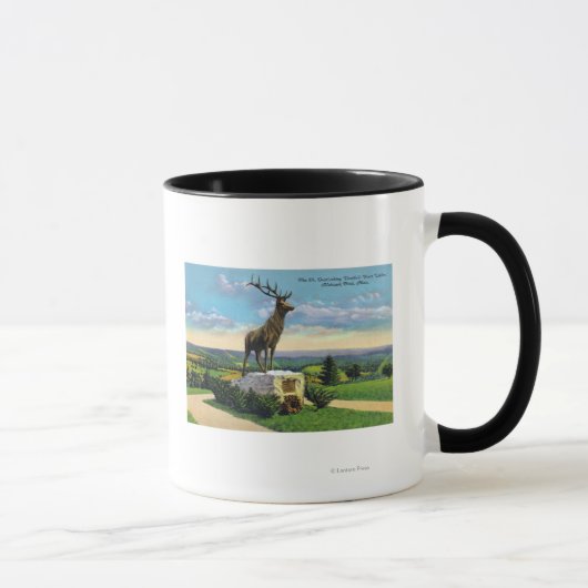 Mug Vallée de la rivière Deerfield sur le sentier Moha (Droite)