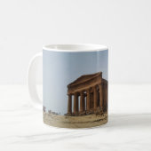 Mug vallée de la Sicile Agrigente des temples (Devant gauche)