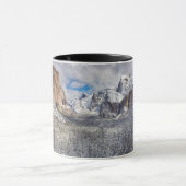 Mug Vallée de Yosemite dans la neige (Centre)