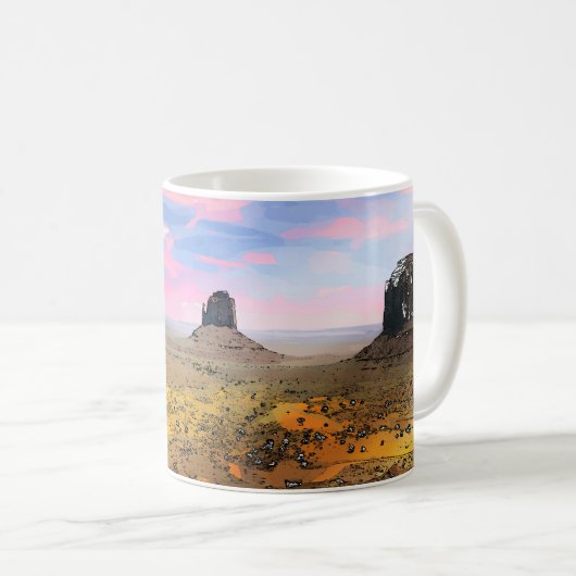 Mug Vallée des Monuments. (Devant droit)