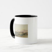 Mug Vallée du Nil avec des ruines du temple de (Devant gauche)