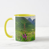 Mug Vallée fleur sauvage de l'Alaska (Gauche)