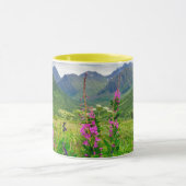 Mug Vallée fleur sauvage de l'Alaska (Centre)