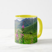 Mug Vallée fleur sauvage de l'Alaska (Devant droit)