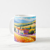 Mug Vallée Florale Paysage de Provence (Devant gauche)