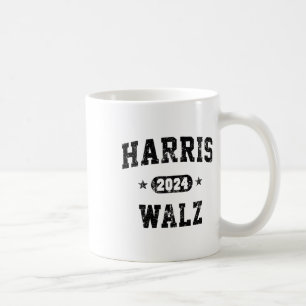 Mug Valse 2024 Élection Vote Pour Kamala Harris Tim Wa