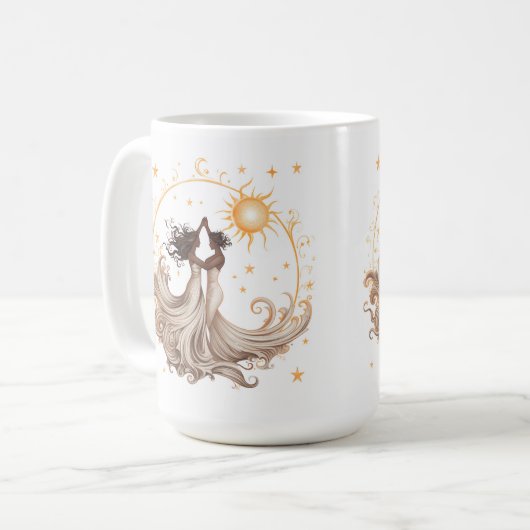 Mug Valse céleste des femmes (Devant gauche)