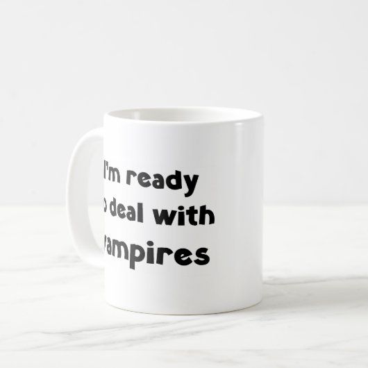 Mug vampire (Devant gauche)