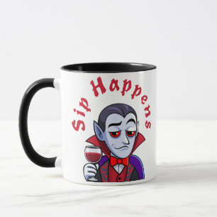 Mug Vampire Chic - Ça arrive de boire