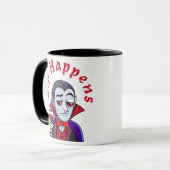 Mug Vampire Chic - Ça arrive de boire (Devant gauche)