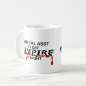 Mug Vampire d'aide médical par nuit (Devant gauche)