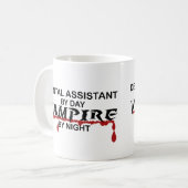 Mug Vampire d'assistant dentaire par nuit (Devant gauche)