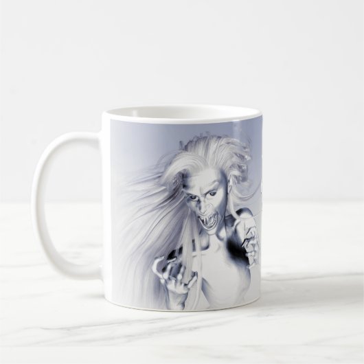 Mug Vampire de glace. Personnalisé (Gauche)