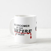 Mug Vampire de Groomer de chien par nuit (Devant gauche)