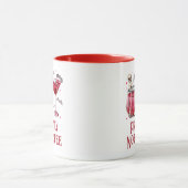 Mug Vampire d'Halloween probablement pas de café rouge (Centre)