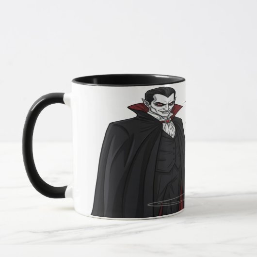 Mug Vampire éffrayant Venez Boire Du Café Avec Moi Hal (Gauche)