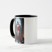 Mug Vampire Féminin Élégant (Devant gauche)