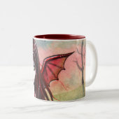 Mug Vampire Halloween par Molly Harrison (Devant droit)