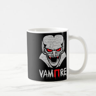 Mug Vampire Pi Costume Halloween Funny Math Science Te