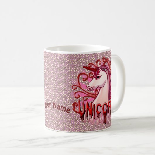 Mug Vampire Unicorn (Devant droit)