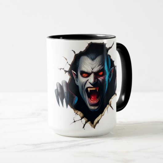 Mug Vampires d'Halloween (Devant droit)