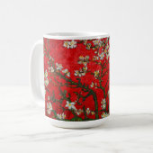 Mug Van Gogh Almond Blossoms Rouge (Devant gauche)