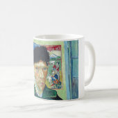 Mug Van Gogh Autoportrait Bandaged Ear Art Peinture (Devant droit)