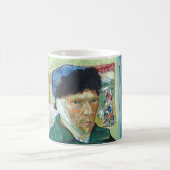 Mug Van Gogh Autoportrait Bandaged Ear Art Peinture (Centre)
