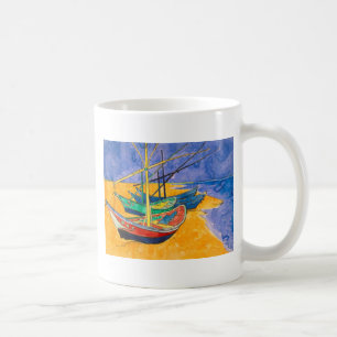 Mug Van Gogh Bateaux Plage impressionniste