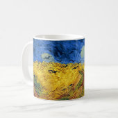 Mug Van Gogh Champs de blé Impressionniste Peinture (Devant gauche)