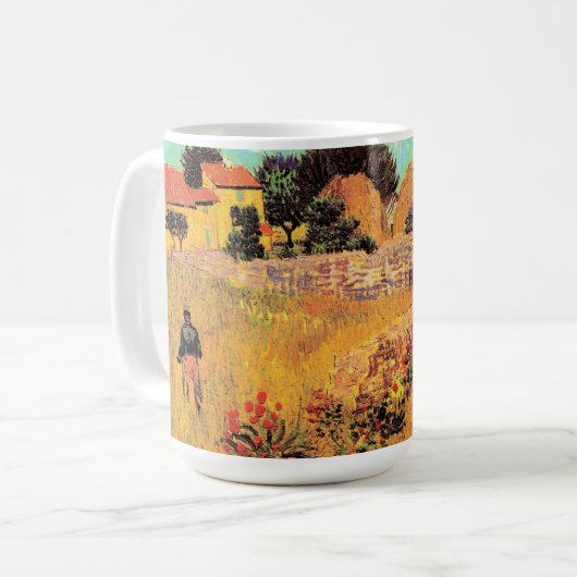 Mug Van Gogh - Farmhouse in Provence, (Devant gauche)