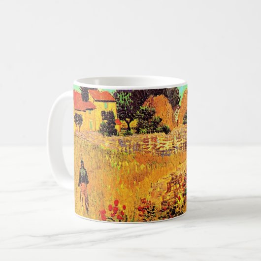 Mug Van Gogh - Ferme en Provence (Devant gauche)