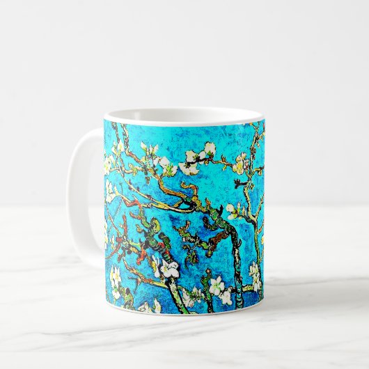 Mug Van Gogh - Fleurs d'amandes (Devant gauche)