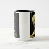 Mug Van Gogh Fumer du squelette (Centre)
