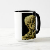 Mug Van Gogh Fumer du squelette (Devant droit)
