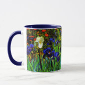 Mug Van Gogh - Iris, peinture florale, (Gauche)