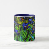 Mug Van Gogh - Iris, peinture florale, (Centre)