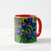 Mug Van Gogh - Irises, célèbre peinture de Vincent van (Devant droit)