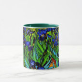 Mug Van Gogh - Irises, peinture d'art (Centre)