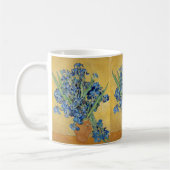 Mug Van Gogh Irises Vase Blue Flowers Bouquet Art (Gauche)