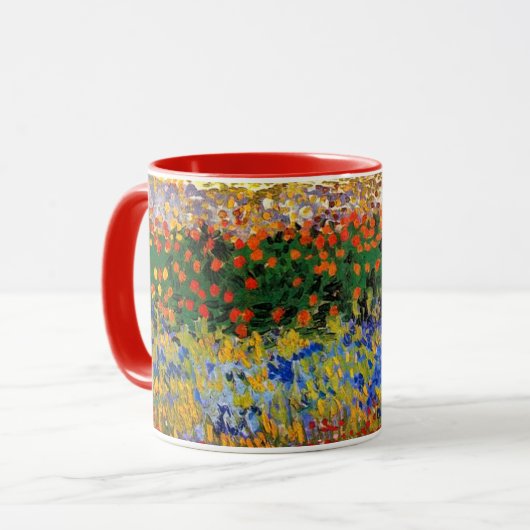 Mug Van Gogh - Jardin de fleurs (Devant gauche)