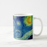 Mug Van Gogh - La nuit étoilée<br><div class="desc">L'oeuvre d'art de Van Gogh - "La nuit étoilée" est présentée sur cette tasse. Un ciel nocturne si vivant avec de somptueux tourbillons ! **Découvrez les produits associés avec ce design dans notre boutique et découvrez des options plus extraordinaires avec cette merveilleuse image : https://www.zazzle.com/collections/arty_gifts_for_the_van_gogh_fan_in_your_life-119079521028472120?rf=238919973384052768</div>