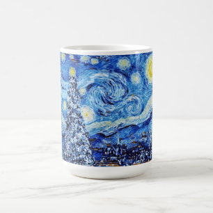 Mug Van Gogh - La Nuit étoilée - Blancs Noël