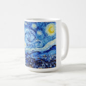 Mug Van Gogh - La Nuit étoilée - Blancs Noël (Devant droit)