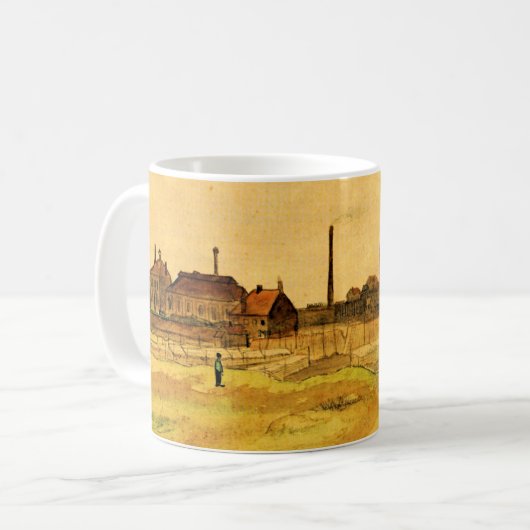 Mug Van Gogh - Mine de charbon dans le Borinage, (Devant gauche)