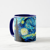 Mug Van Gogh - Nuit étoilée (Devant gauche)