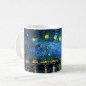 Mug Van Gogh Nuit étoilée sur le Rhône (Devant gauche)