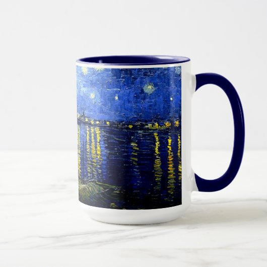 Mug Van Gogh - Nuit étoilée sur le Rhône (Droite)